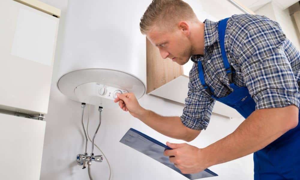 water heater installation